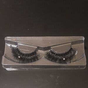 Luxurious Silver Flower False Eyelashes